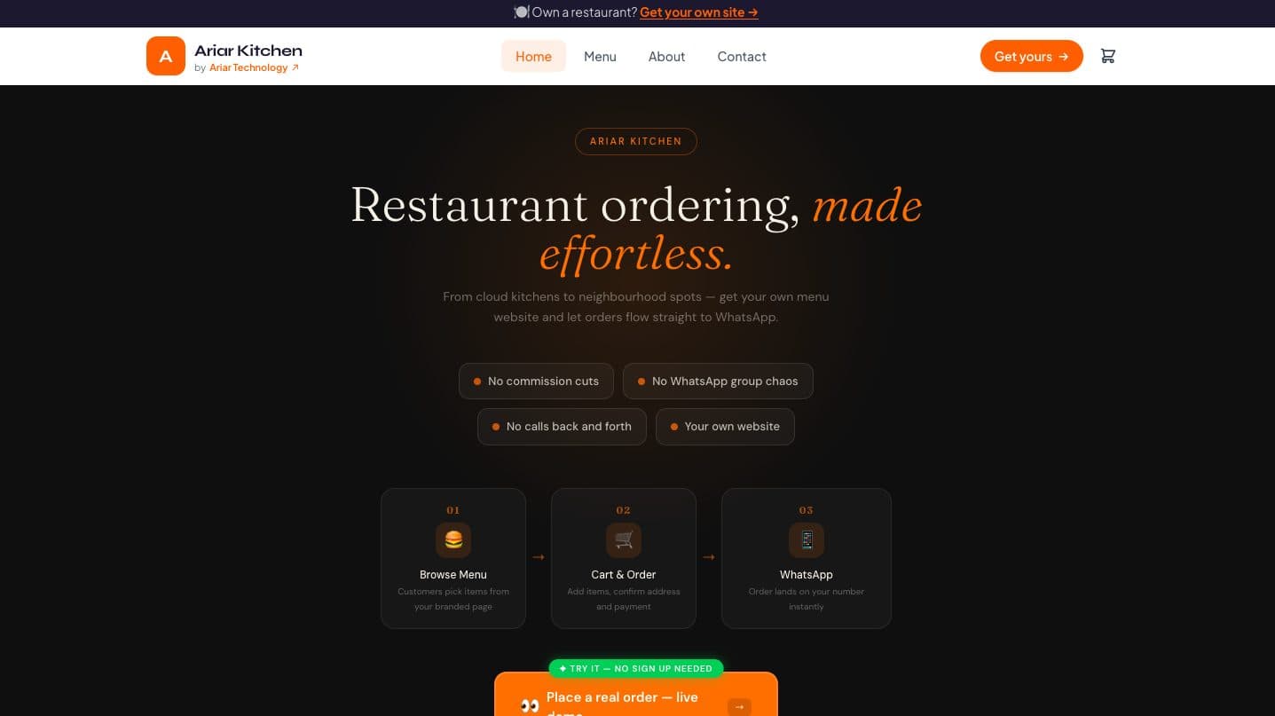 Ariar Kitchen