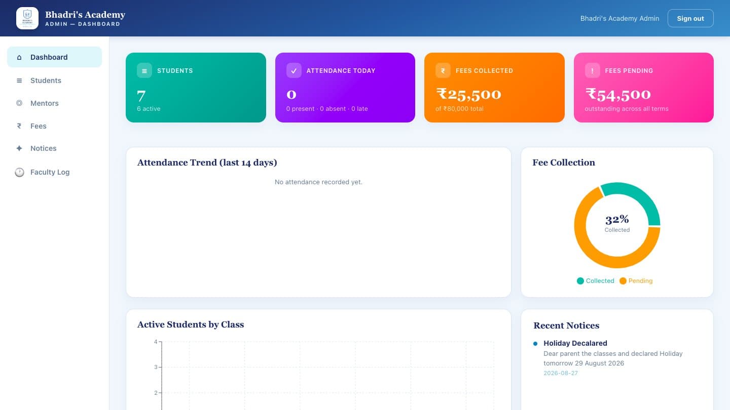 CAMS: Smart Attendance Management System